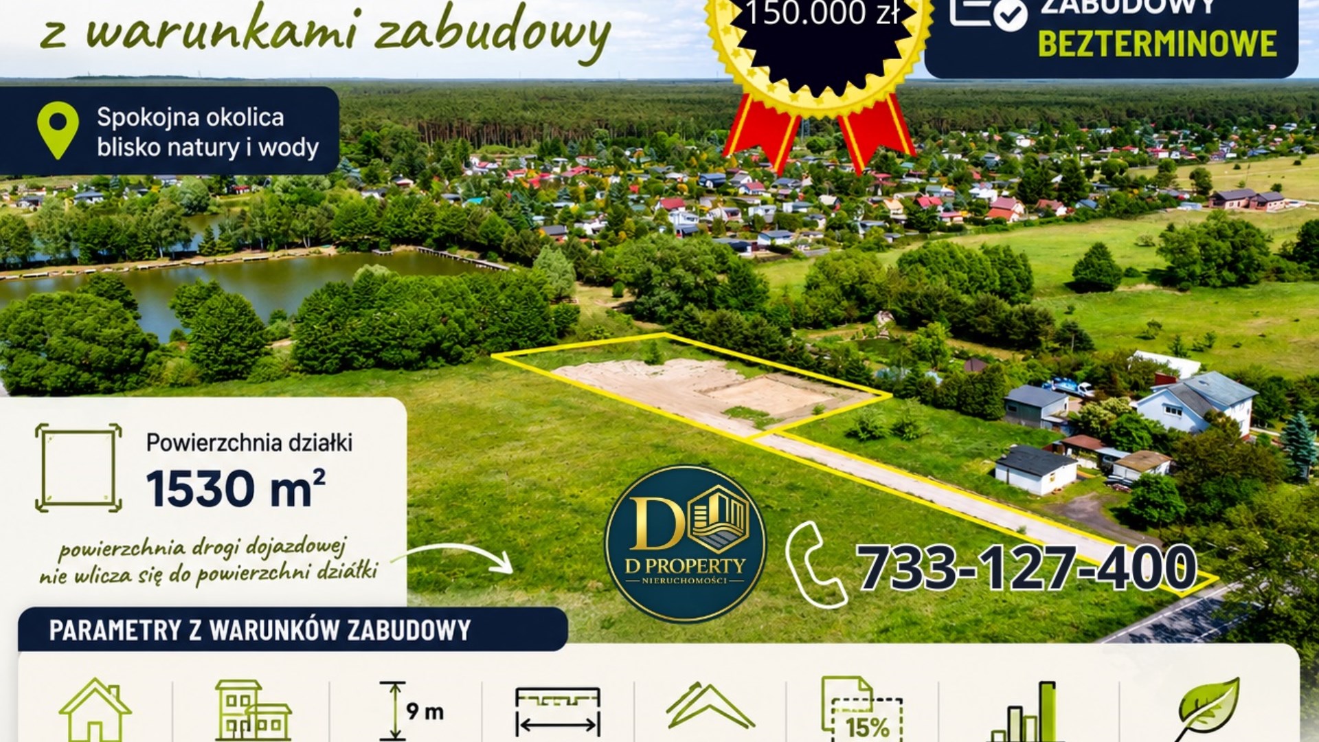 Działka na sprzedaż