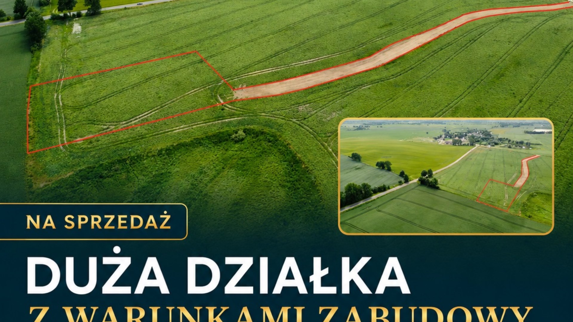 Działka na sprzedaż