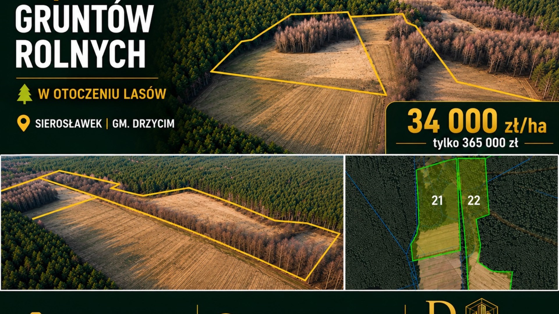 Działka na sprzedaż