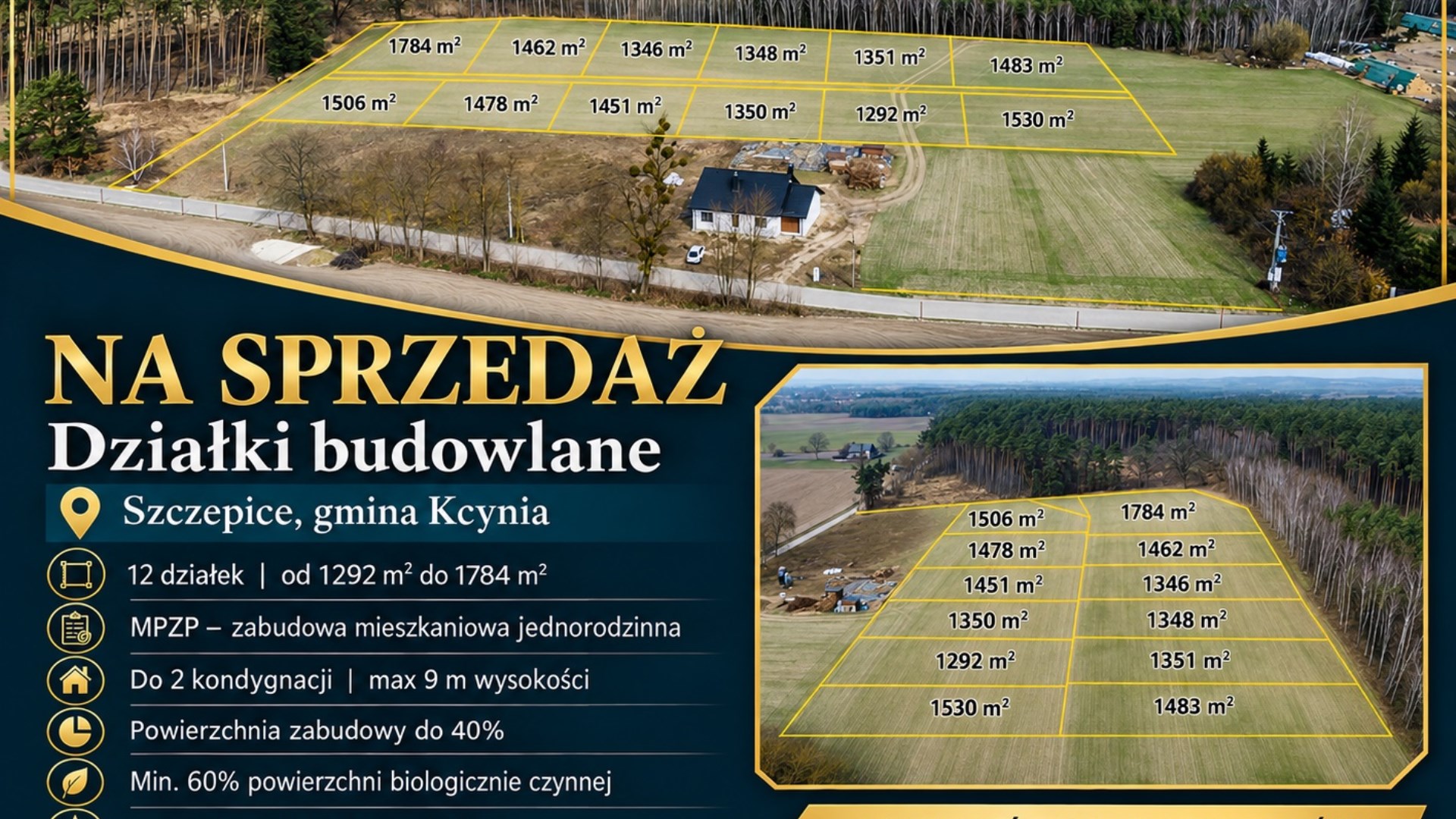 Działka na sprzedaż