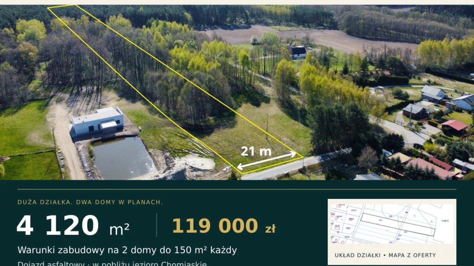 Działka na sprzedaż