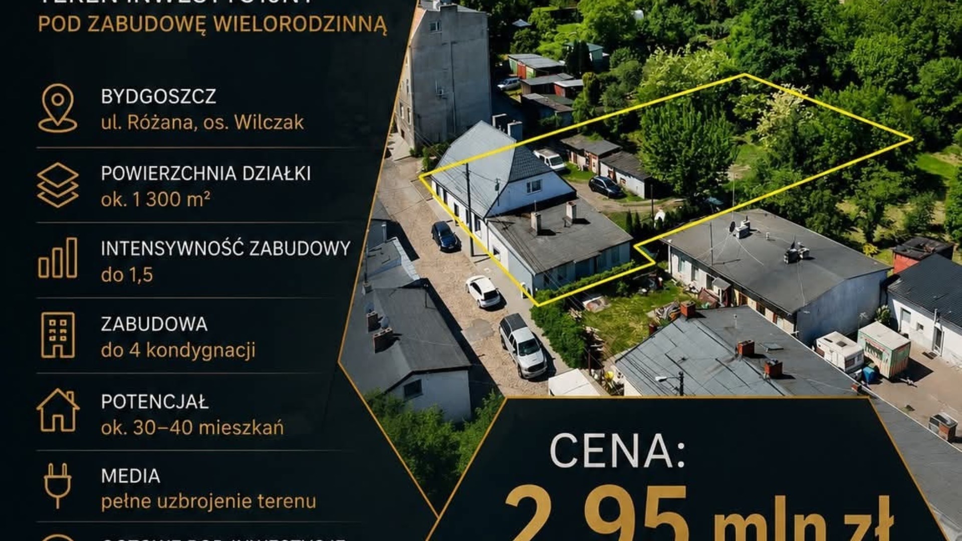Działka na sprzedaż