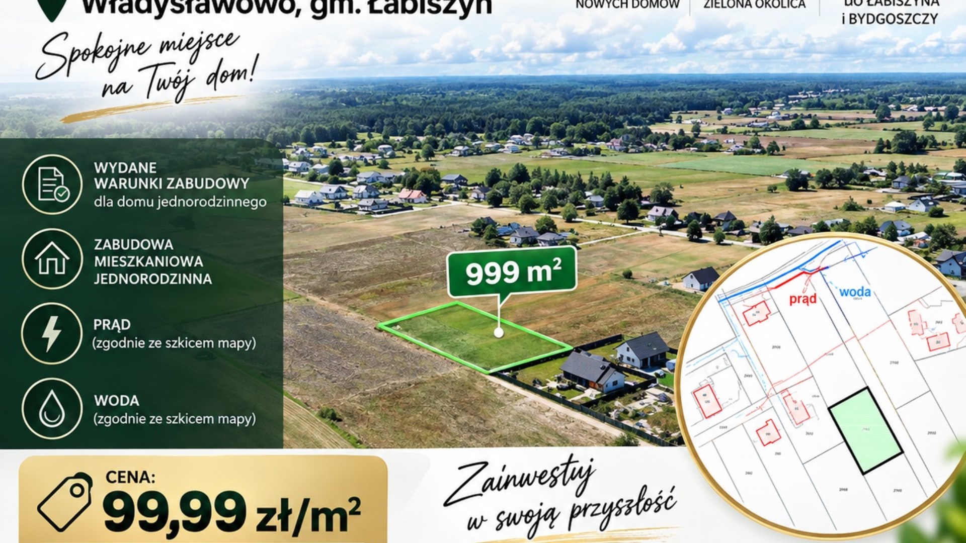 Działka na sprzedaż