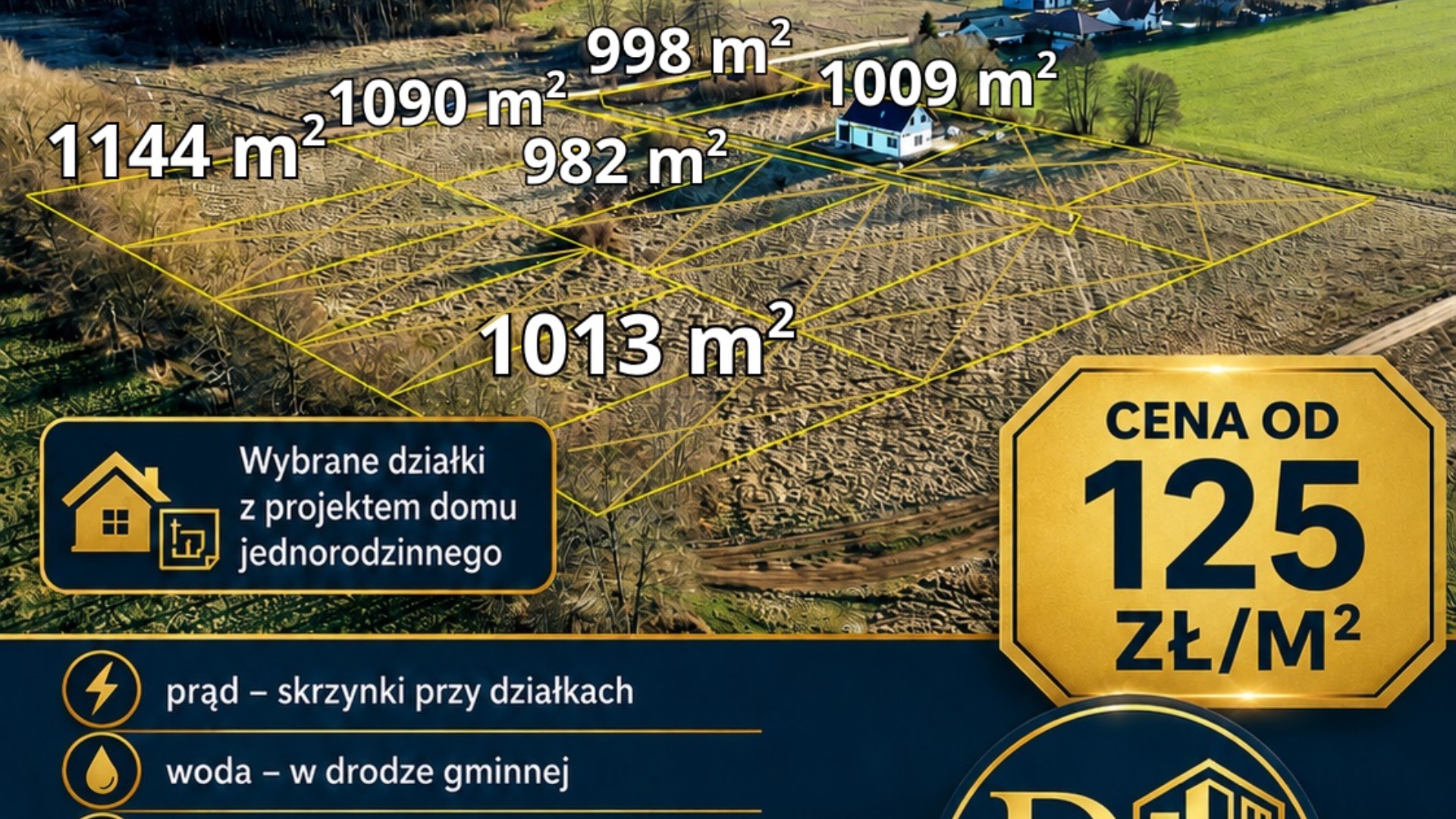 Działka na sprzedaż